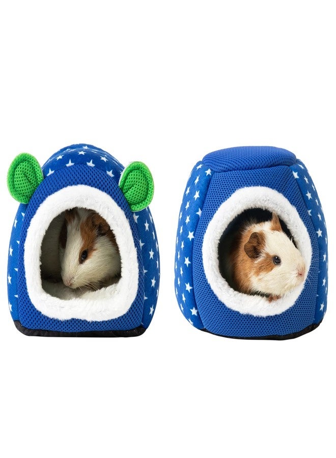 Avaner Guinea Pig Bed 2 Pack, Hamster Bed House, Guinea Pig Huts - Image 1